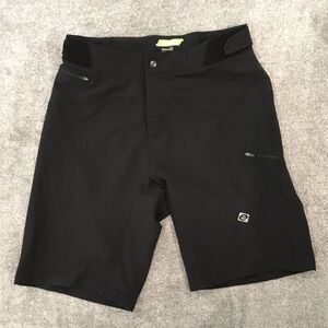 Evo Cycling Bike Women’s Size Large Shorts Padded Removable Liner Black Pockets